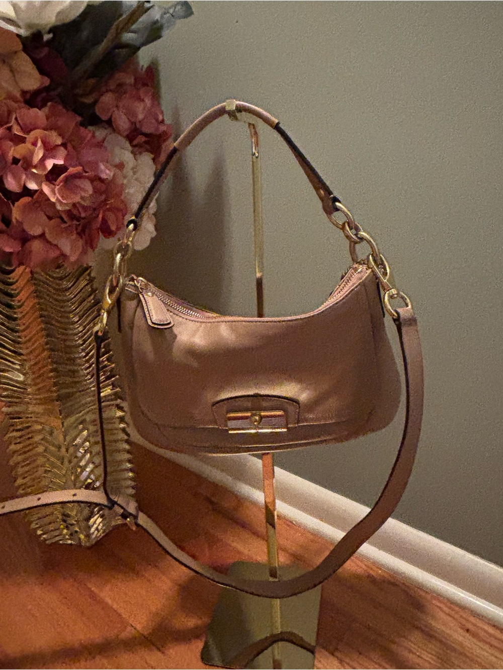 Coach Kristin Leather Crossbody Hobo Bag β Excellent Pre-Owned Conditionβ¦πππππππ - Picture 2 of 10